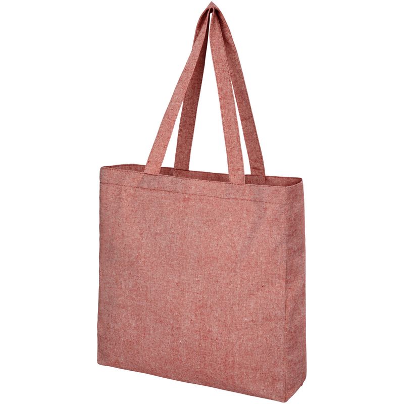 Resirkulert Pheebs 210 g/m² handlenett med fals 13L