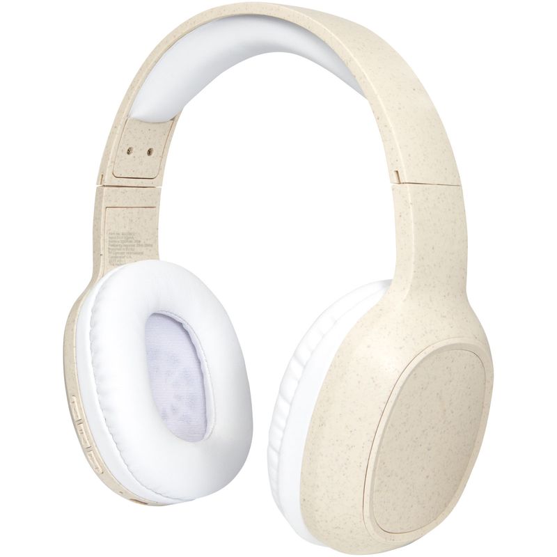 Riff Bluetooth®-hodetelefoner av hvetehalm med mikrofon