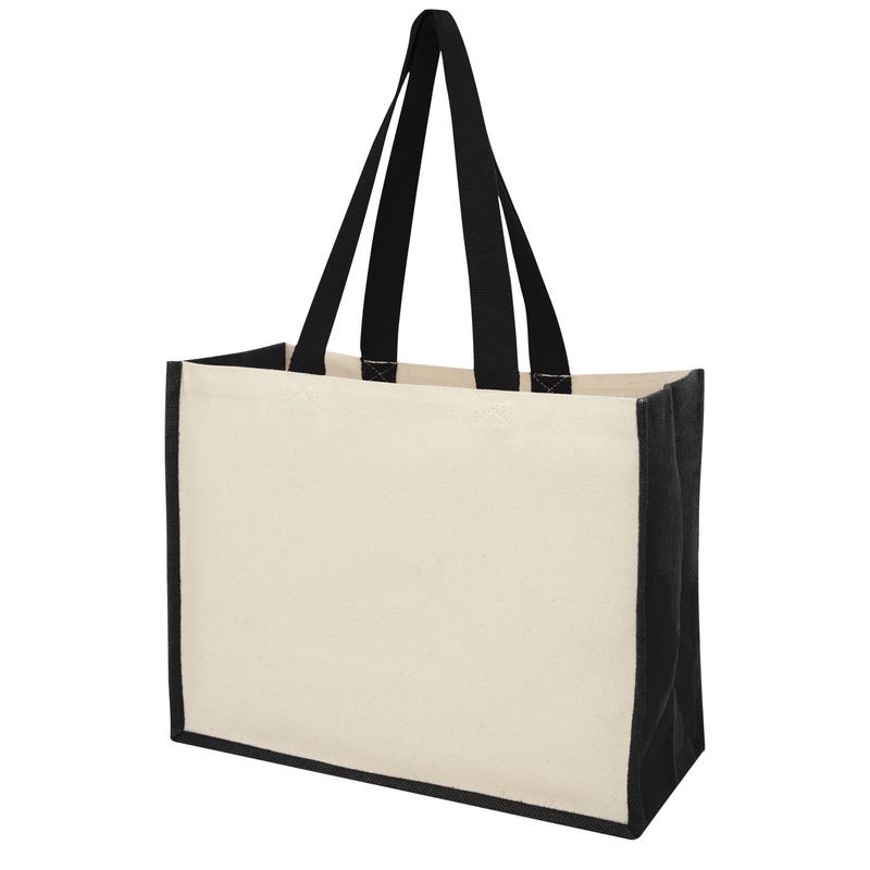 Varai handlenett i 320 g lerret og jute 23L