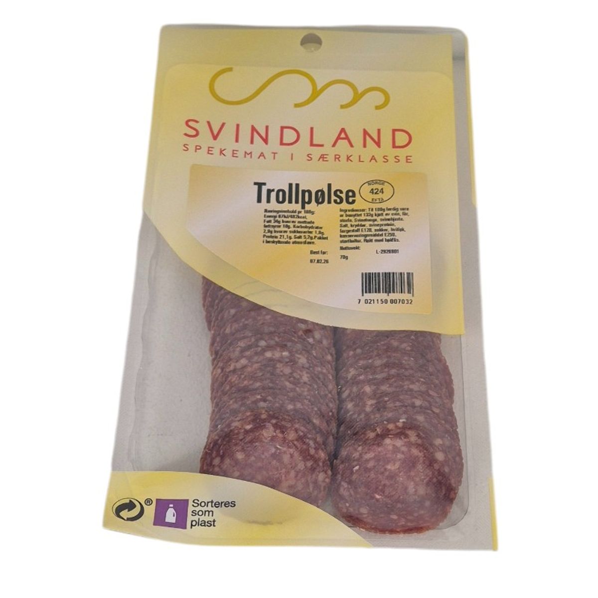 Trollpølse 70g Svindland