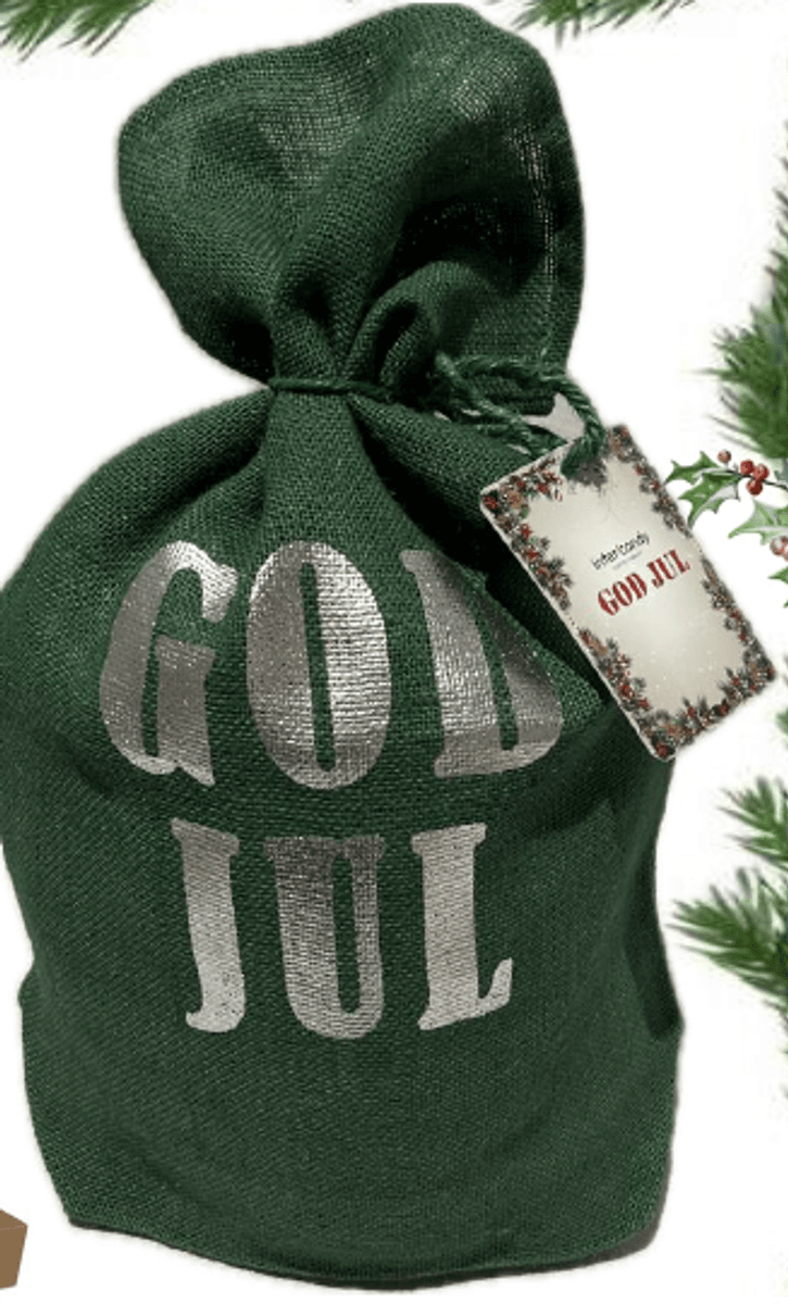 Julesekk Grønn - Godis 1855g